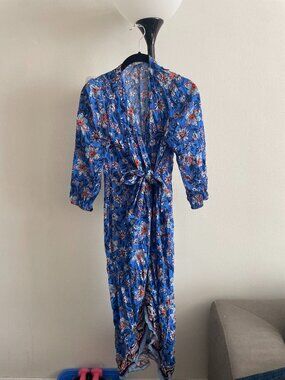 Zara Floral Wrap Dress